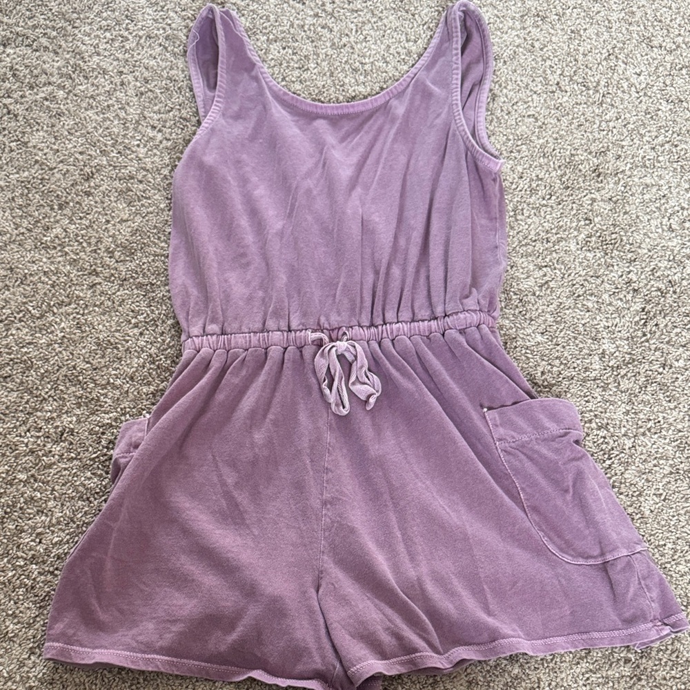 Charming Lilac Kids Romper